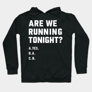 Funny Running Team Runner Hoodie